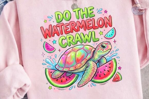 Download Watermelon Crawl Sea Turtle PNG Clipart - Turtle Collection