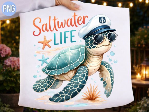 Download Saltwater Life Sea Turtle Sailor PNG - Turtle Collection