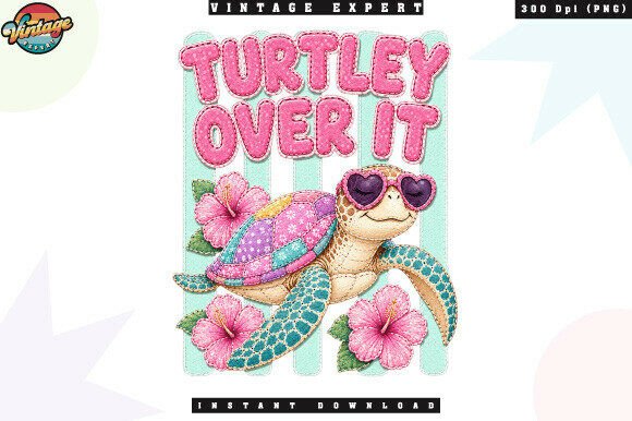 Download Turtley over It Sea Turtle Patchwork PNG - Turtle Collection
