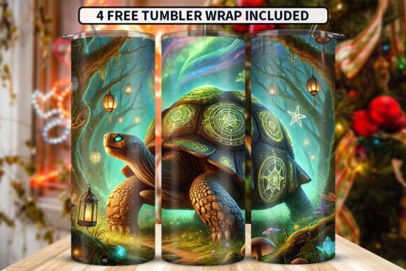 Download Majestic Turtle Sublimation Tumbler Wrap - Turtle Collection