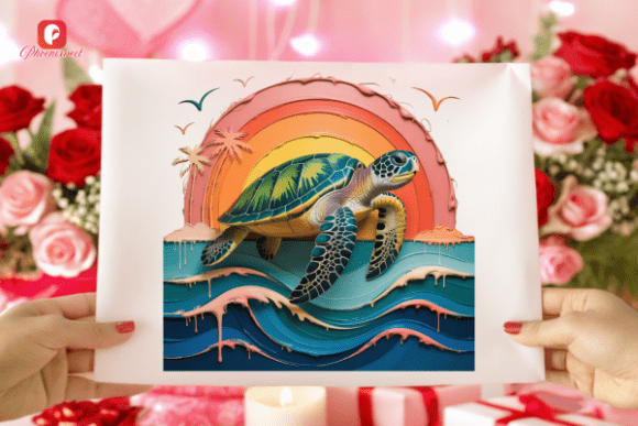 Download Coastal Summer Sea Turtle Sunset PNG - Turtle Collection