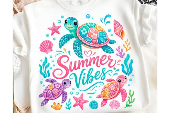 Download Summer Vibes Sea Turtle PNG - Turtle Collection