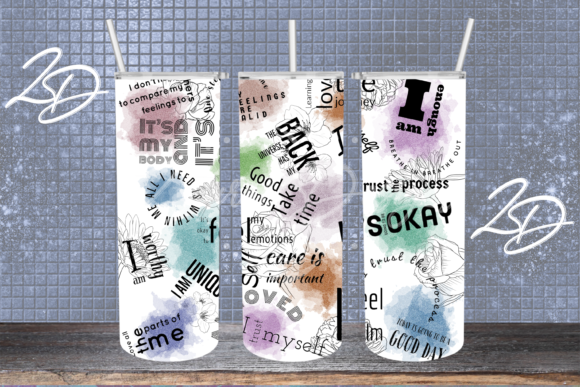 Download Positivity Quotes Sublimation Tumbler - Sublimation tumbler Collection