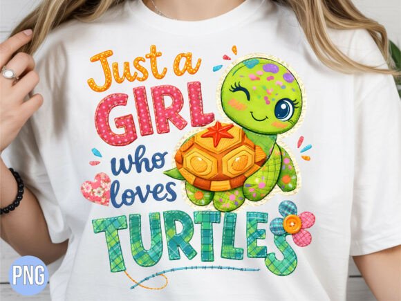 Download Just a Girl Who Loves Turtles Sea PNG - Turtle Collection