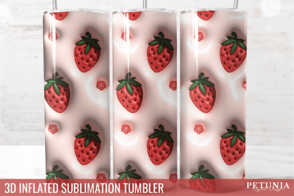 Download 3D Inflated Sublimation Tumbler Wrap - Sublimation tumbler Collection