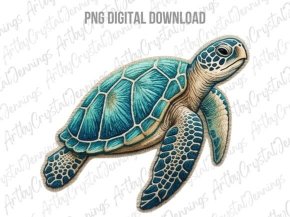 Download Watercolor Sea Turtle Clipart PNG - Turtle Collection